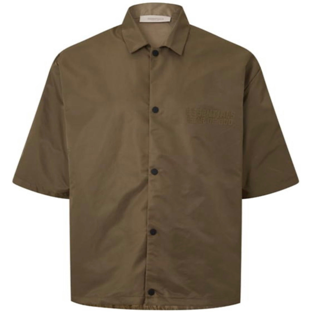 FEAR OF GOD Short Sleeve Button Up ノーカラー - トップス
